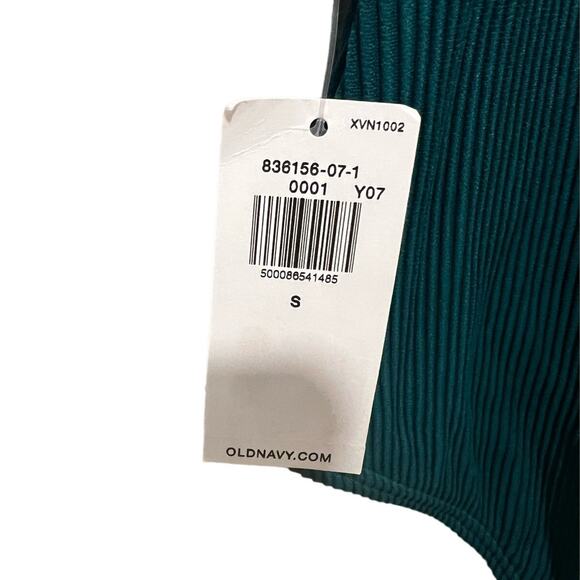 Cupshe Old Navy Small 2 Piece Bikini Green Tropical High Waist  Cross Top Swim - Picture 5 of 7